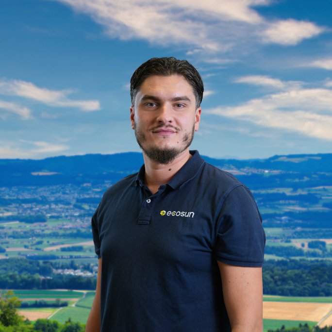 Egzon Gashi, Leitung Projektierung bei Ecosun AG