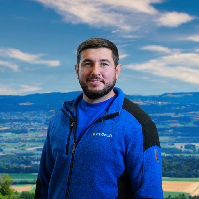 Valbon Ramadani, Montageleiter bei Ecosun AG
