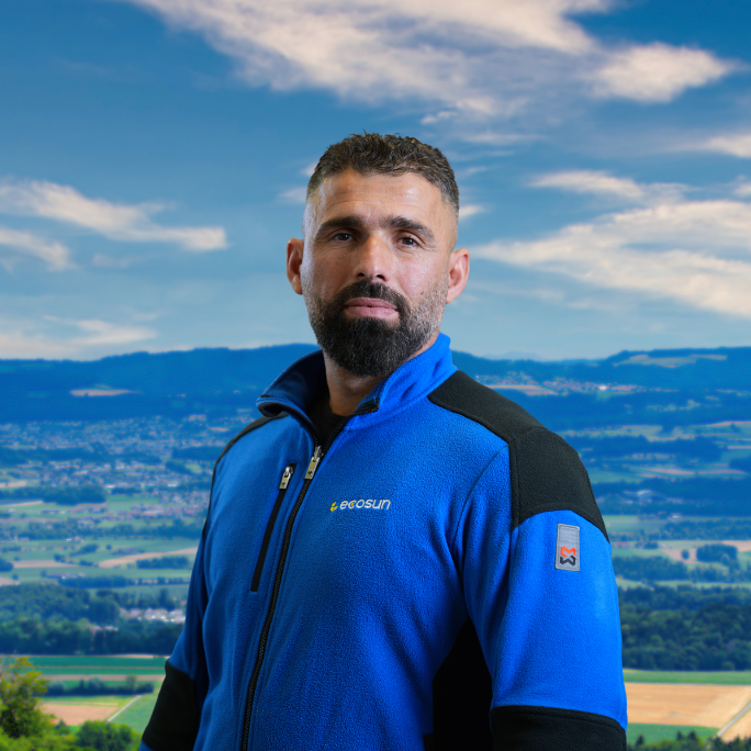 Bujar Mehmeti, Monteur bei Ecosun AG