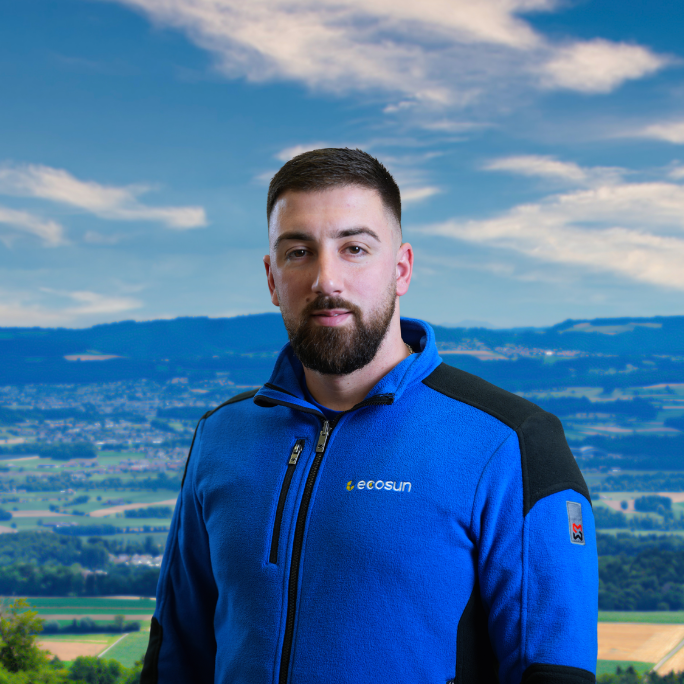 Stojadin Lazarevic, Elektroinstallateur bei Ecosun AG