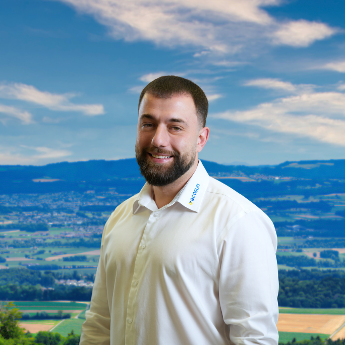 Isa Fejza, Technischer Kundenberater Photovoltaik bei Ecosun AG