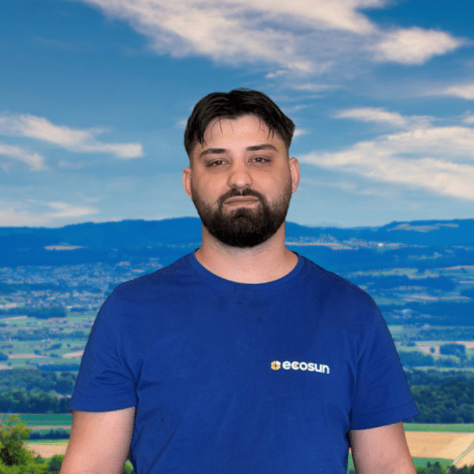 Artan Zuberi, Elektroinstallateur bei Ecosun AG
